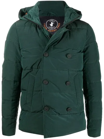 Save The Duck D3453m Rocky Padded Jacket In Green