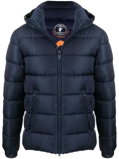 Save The Duck Megay Padded Jacket In Blue