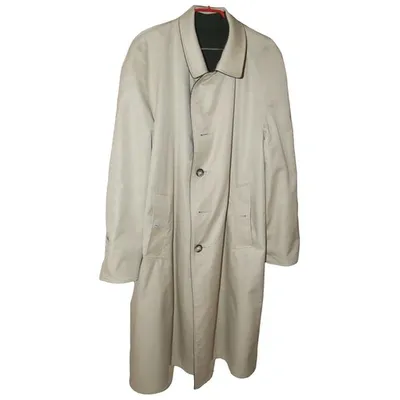 Pre-owned Burberry Trenchcoat In Beige