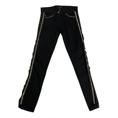 Pre-owned Isabel Marant Étoile Straight Jeans In Black