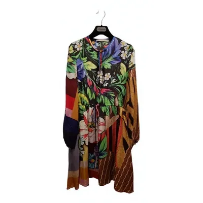 Pre-owned Mary Katrantzou Mini Dress In Multicolour