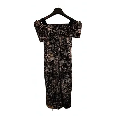 Pre-owned Max Mara Mid-length Dress In Black