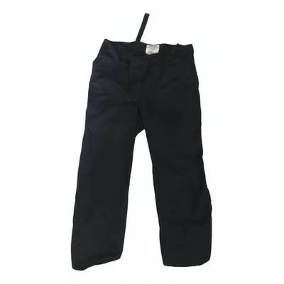 Pre-owned Vivienne Westwood Trousers In Black