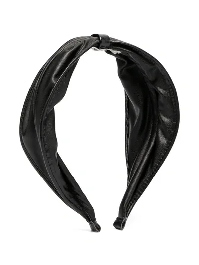 Simonetta Kids' Knot-detail Headband In Black