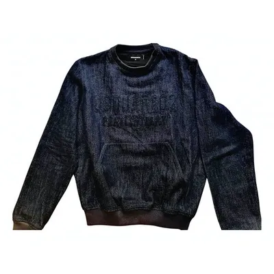 Pre-owned Dsquared2 Sweatshirt In Navy