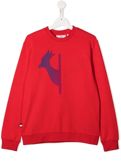 Rossignol Teen Rooster Sweatshirt In Red