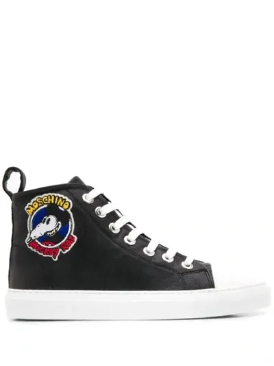 Moschino "chinese New Year" Sneakers In Black