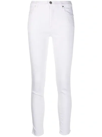 Pt01 Skinny Leg Jeans In White