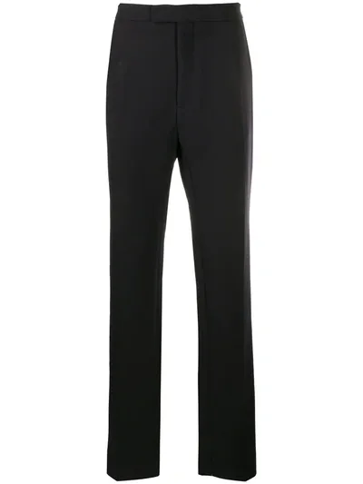 Raf Simons Tailored Wool Trousers In Black