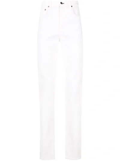 Rag & Bone Fit 2 Straight Leg Jeans In Ecru