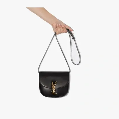 Saint Laurent Kaia Shoulder Bag In Black