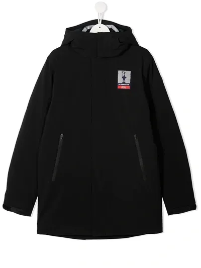 North Sails X Prada Kids Teen Auckland Padded Coat In Black