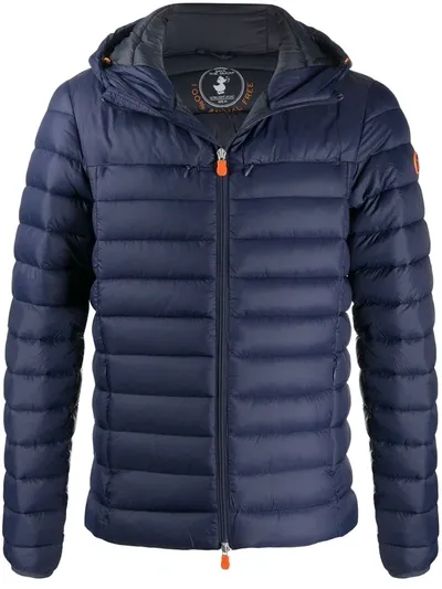 Save The Duck D3065m Gigay Padded Jacket In Blue