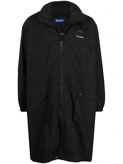 Etudes Studio Air Full Windproof Jacket In Black