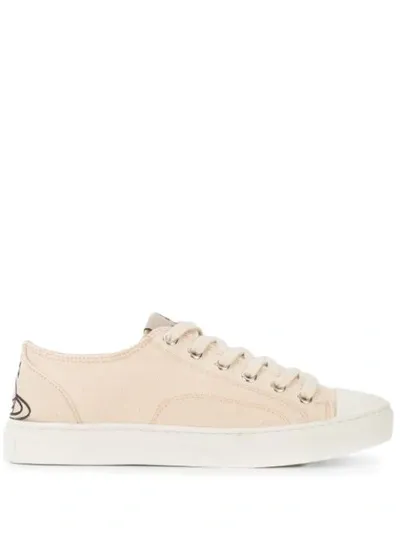 Vivienne Westwood Women's Low Top Plimsoll Beige