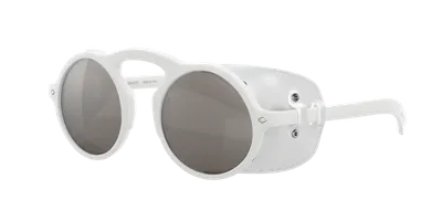 Giorgio Armani Man Sunglass Ar8143q In Light Grey Mirror Silver 80