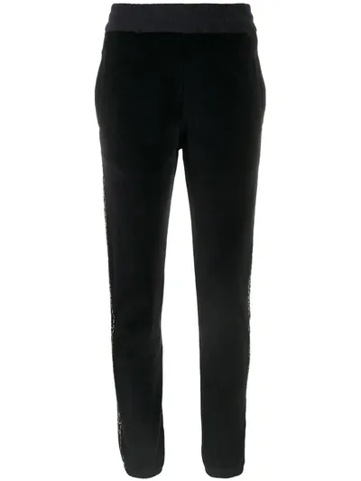 Haider Ackermann Logo Trim Trousers In Black