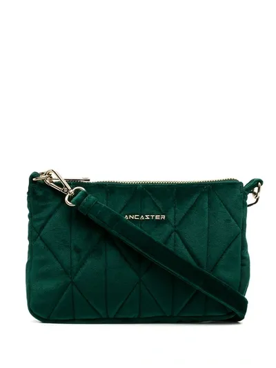 Lancaster Actual Quilted Crossbody Bag In Green