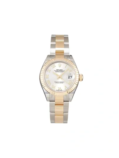 Rolex 2020s Ungetragene Lady-datejust Armbanduhr, 28mm In Metallic