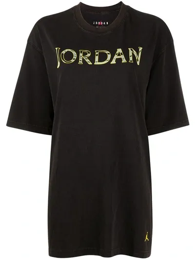 Nike Jordan Utility Oversized T-shirt In Black