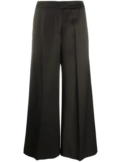 Pt01 Black Palazzo Trousers