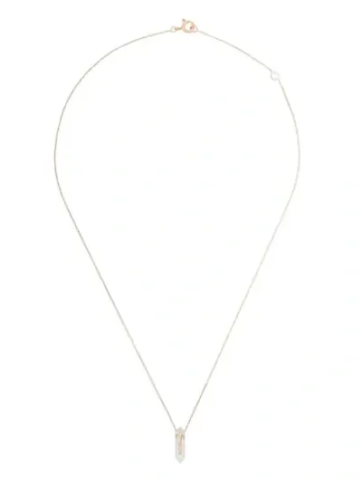 Pascale Monvoisin 9k Yellow Gold Moon No. 1 Diamond Necklace