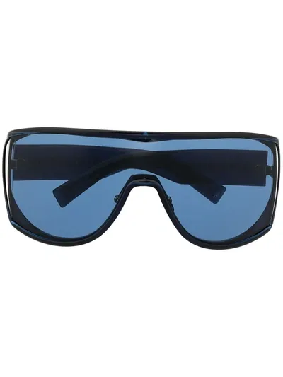 Givenchy Goggle-style Sunglasses In Blue