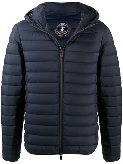 Save The Duck Mitey Padded Jacket In Blue