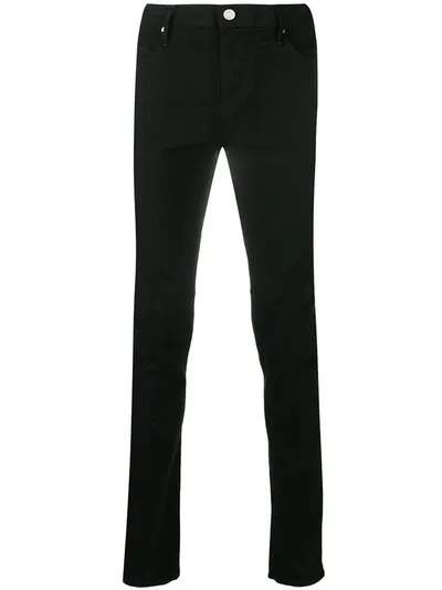 Rta Low-rise Skinny Jeans In Black