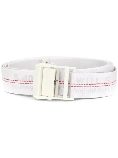 Off-white Industrial Belt In White