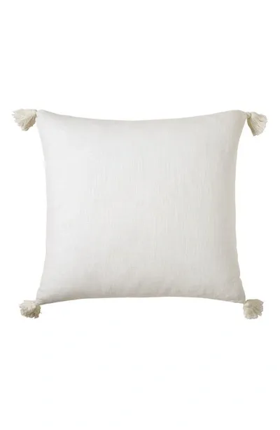 Peri Home Tassel Euro Sham In White