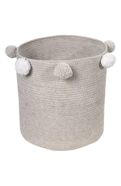 Lorena Canals Kids' Bubbly Basket In Grey