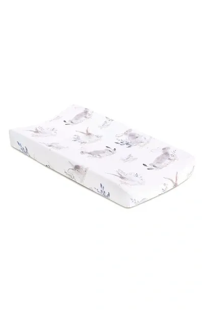 Oilo Kids' Jersey Changing Pad Cover In Cottontail