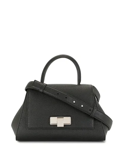 Bottega Veneta Handtasche Mit Doppelter Klappe In Black