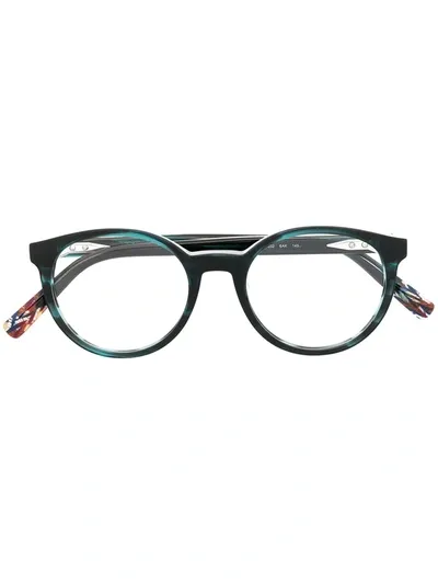 Missoni Eyewear Round-frame Glasses In Green