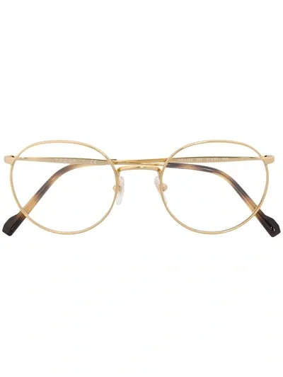 Vogue Eyewear Gold Wireframe Glasses