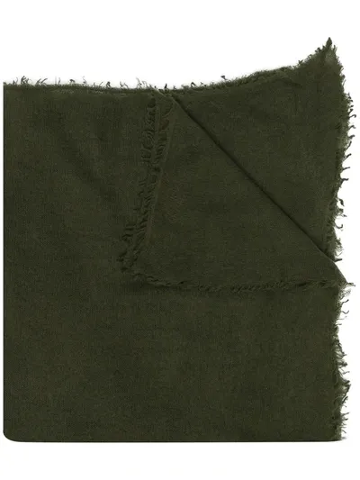 Warm-me Cashmere Scarf In Green