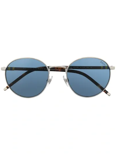 Polo Ralph Lauren Round Frame Sunglasses In Brown