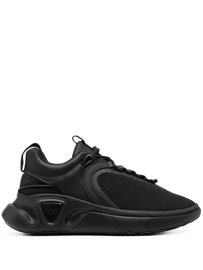 Balmain B-runner Low-top Sneakers In Black