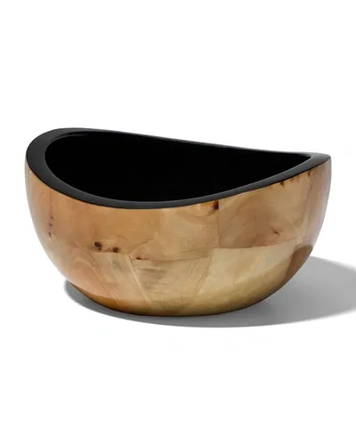 Ladorada Burl Veneer Accent Bowl