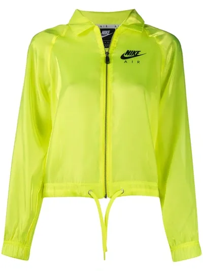 Nike Air Coach Jacket In Yellow