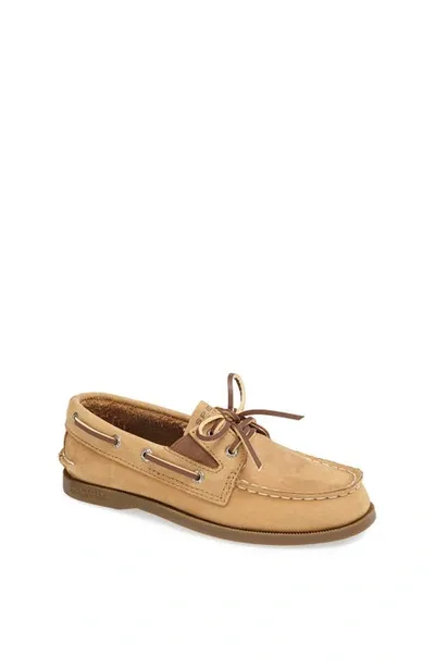 Sperry Top-sider®  Kids 'authentic Original' Boat Shoe In Sahara