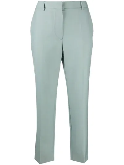 Lanvin Straight-leg Tailored Trousers In Blue