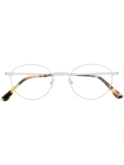 Tom Ford Round-frame Glasses In Brown