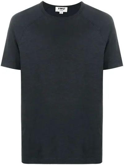 Ymc You Must Create Crew-neck Cotton T-shirt In Black