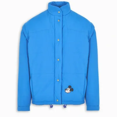 Gucci Light Blue Mickey Mouse Down Jacket