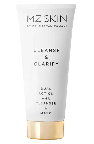 Mz Skin Cleanse & Clarify Dual Action Aha Cleanser & Mask 100ml In Default Title