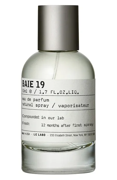 Le Labo Baie 19 Eau De Parfum