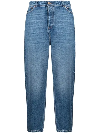 Tom Wood Carrot Jeans In Blue