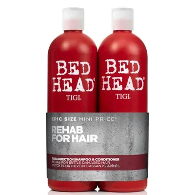 Tigi Bed Head Urban Antidotes Resurrection Shampoo And Conditioner For Very Dry Hair 2 X 750ml